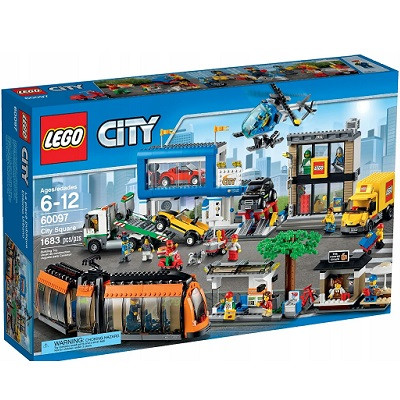 Конструктор LEGO City 60097 Городская площадь, 1683 дет. в Новосибирске