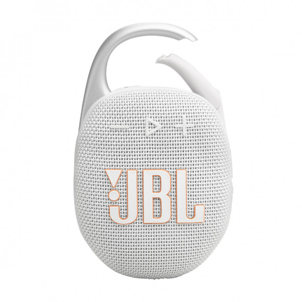 Портативная колонка JBL Clip 5, White в Новосибирске