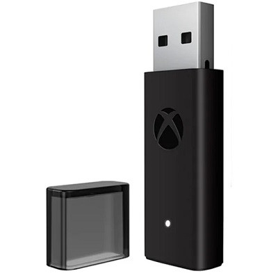 Microsoft Беспроводной адаптер геймпада Xbox для Windows 10 (новый, без упоковки) в Новосибирске