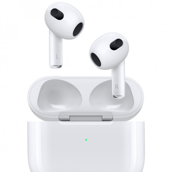 Беспроводные наушники Apple AirPods 3 Lightning Charging Case, белый  в Новосибирске