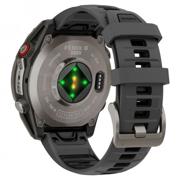 Умные часы Garmin Fenix 8 PRO, 47 мм, AMOLED, Sapphire, Titanium with Graphite/Black Silicone Band 010-03198-10 в Новосибирске