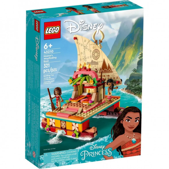 Конструктор LEGO Disney Princess 43210 Путеводная лодка Моаны в Новосибирске