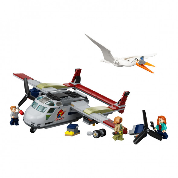 Конструктор LEGO Jurassic World 76947 Кетцалькоатль: нападение на самолёт в Новосибирске