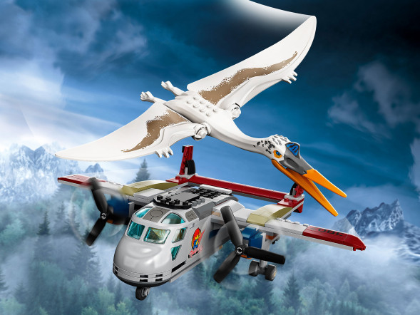 Конструктор LEGO Jurassic World 76947 Кетцалькоатль: нападение на самолёт в Новосибирске