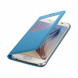 Чехол для Samsung Galaxy S6 S-View Cover (EF-CG920BLE), Blue в Новосибирске