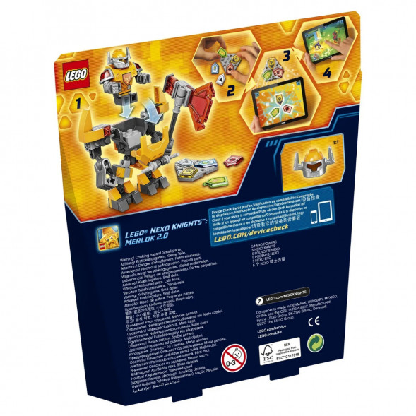 Конструктор LEGO Nexo Knights 70365 Боевые доспехи Акселя в Новосибирске