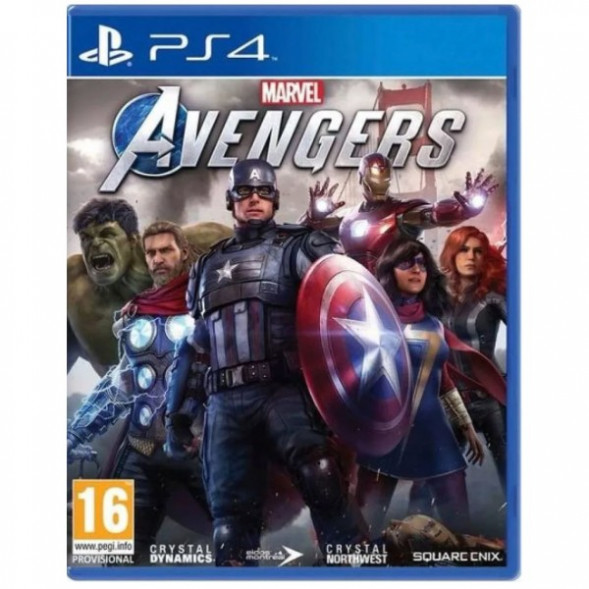 Игра Мстители Marvel (Avengers) [PS4, русская версия] в Новосибирске