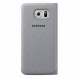 Чехол для Samsung Galaxy S6 S-View Cover (EF-CG920BSE), Silver в Новосибирске