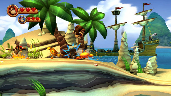 Игра Donkey Kong Country Returns HD [Nintendo Switch, английская версия] в Новосибирске