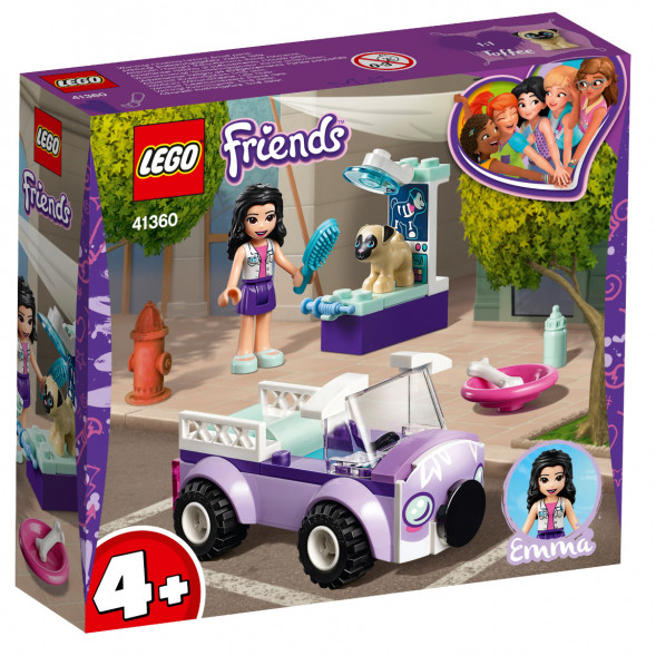 Конструктор LEGO Friends 41360 Передвижная ветклиника Эммы в Новосибирске