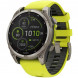 Умные часы Garmin Fenix 8, 51 мм, Solar, Sapphire Titanium with AMP Yellow/Graphite Silicone Band 010-02907-20 в Новосибирске