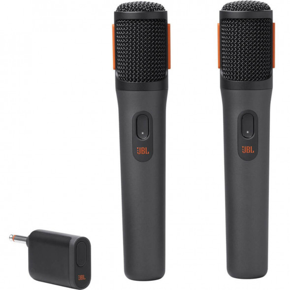 Беспроводной микрофон JBL PartyBox Wireless Mic (2 шт.) черный в Новосибирске