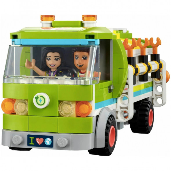 Конструктор LEGO Friends 41712 Грузовик для переработки отходов в Новосибирске