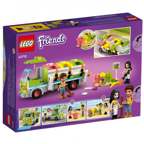 Конструктор LEGO Friends 41712 Грузовик для переработки отходов в Новосибирске