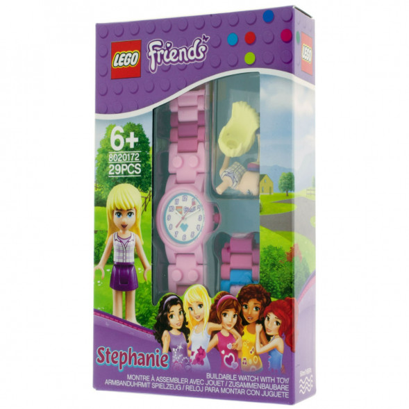 Часы LEGO Friends 8020172 Stephanie с минифигурой в Новосибирске