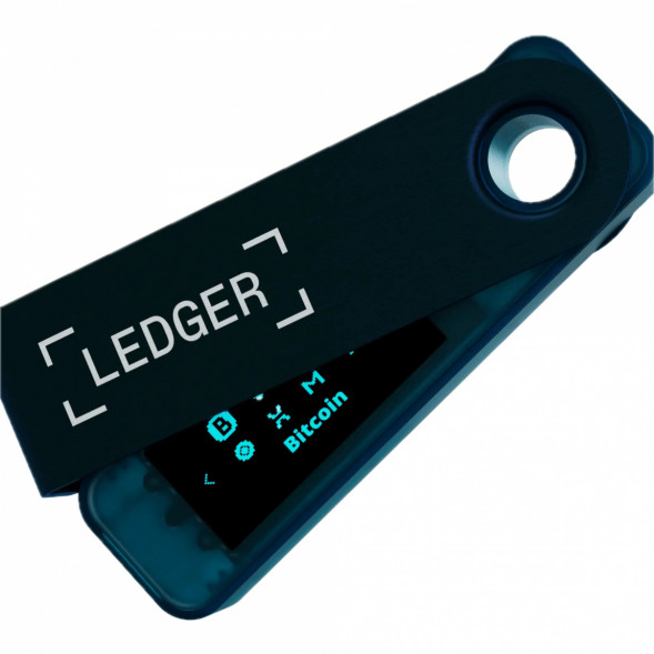 Криптокошелек Ledger Nano S Plus 1 шт., Sapphire Blue в Новосибирске
