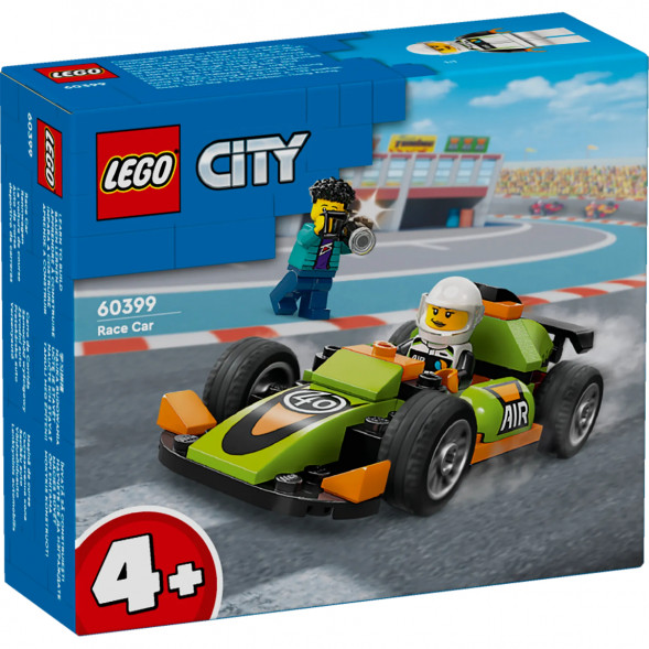 Конструктор LEGO City 60399 Зеленый Гоночный автомобиль в Новосибирске