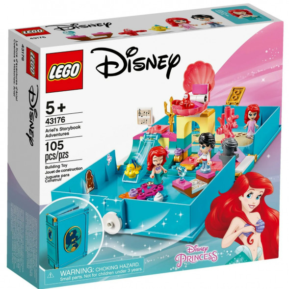 Конструктор LEGO Disney Princess 43176 Книга сказочных приключений Ариэль в Новосибирске