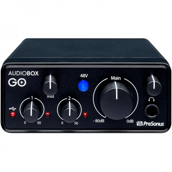 Звуковая карта внешняя PreSonus AudioBox GO в Новосибирске