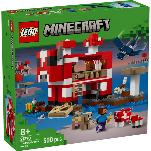 Конструктор LEGO Minecraft 21270 Грибной дом в Новосибирске