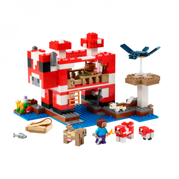 Конструктор LEGO Minecraft 21270 Грибной дом в Новосибирске