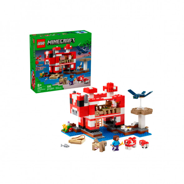 Конструктор LEGO Minecraft 21270 Грибной дом в Новосибирске