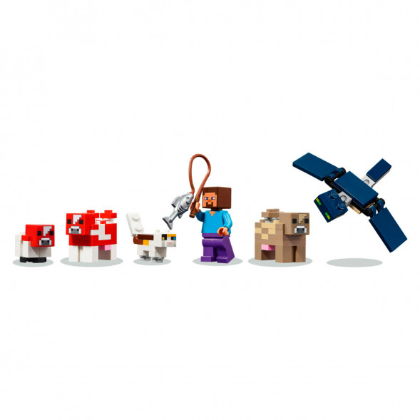 Конструктор LEGO Minecraft 21270 Грибной дом в Новосибирске