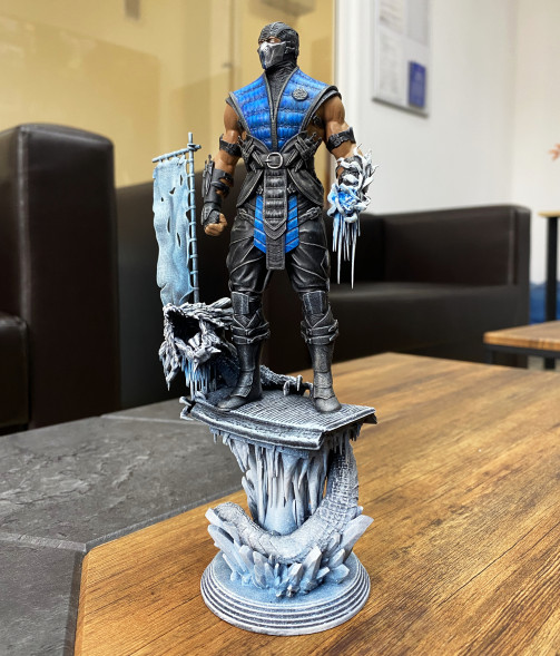 3D фигурка Саб-Зиро Mortal Kombat в Новосибирске
