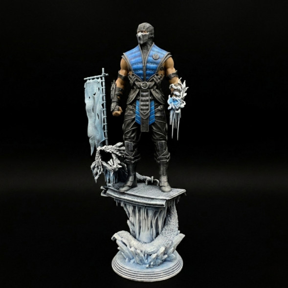 3D фигурка Саб-Зиро Mortal Kombat в Новосибирске