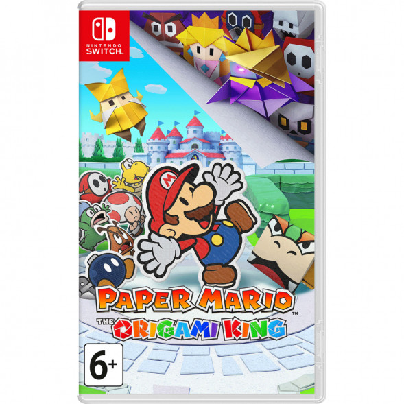 Игра Paper Mario: The Origami King [Nintendo Switch, английская версия] в Новосибирске
