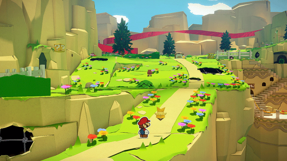 Игра Paper Mario: The Origami King [Nintendo Switch, английская версия] в Новосибирске