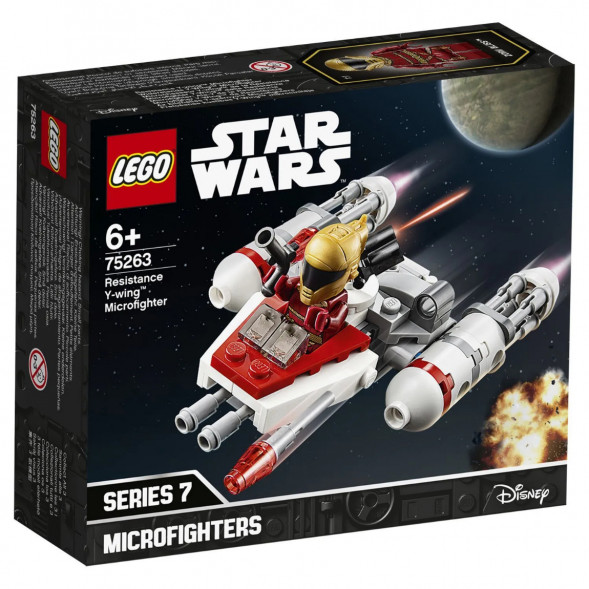 Конструктор LEGO Star Wars 75263 Микрофайтеры Истребитель Сопротивления типа Y в Новосибирске