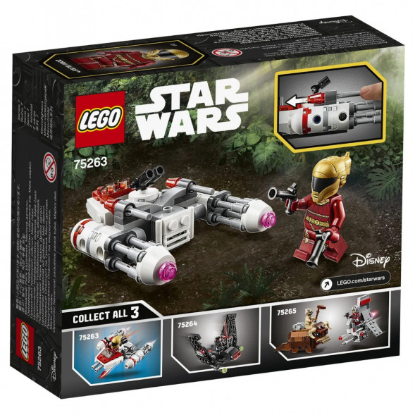 Конструктор LEGO Star Wars 75263 Микрофайтеры Истребитель Сопротивления типа Y в Новосибирске