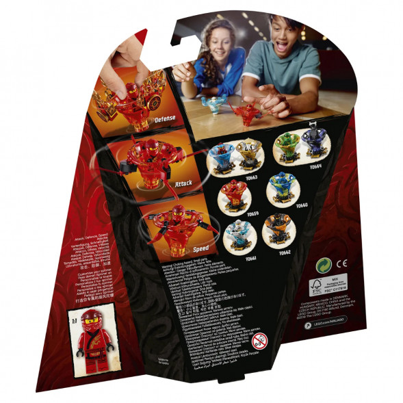 Конструктор LEGO Ninjago 70659 Кай мастер Кружитцу в Новосибирске
