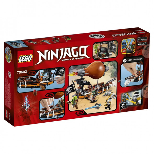 Конструктор LEGO Ninjago 70603 Дирижабль-штурмовик в Новосибирске