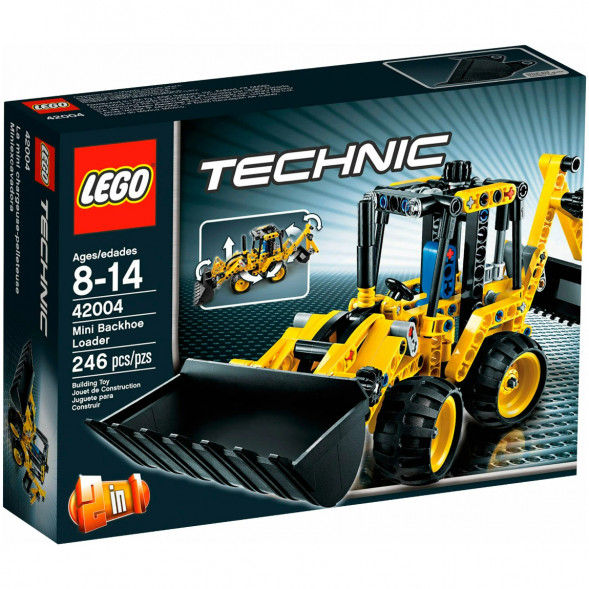 Конструктор LEGO Technic 42004 Экскаватор-погрузчик в Новосибирске