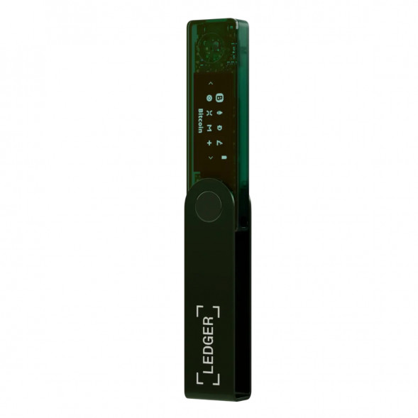 Аппаратный криптокошелёк Ledger Nano X, Emerald Green в Новосибирске