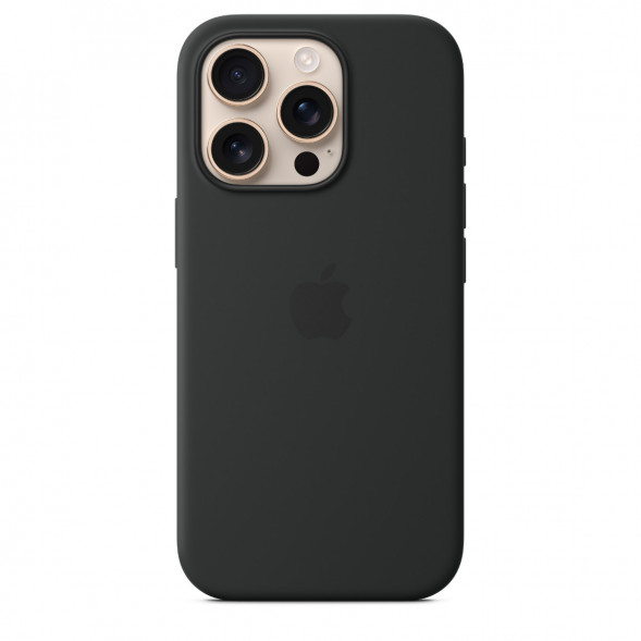 Чехол Apple iPhone 16 Pro Silicone Case with MagSafe, Black (MYYJ3ZM/A) в Новосибирске