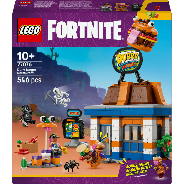 Конструктор LEGO Fortnite 77076 Ресторан «ДаррБургер» в Новосибирске