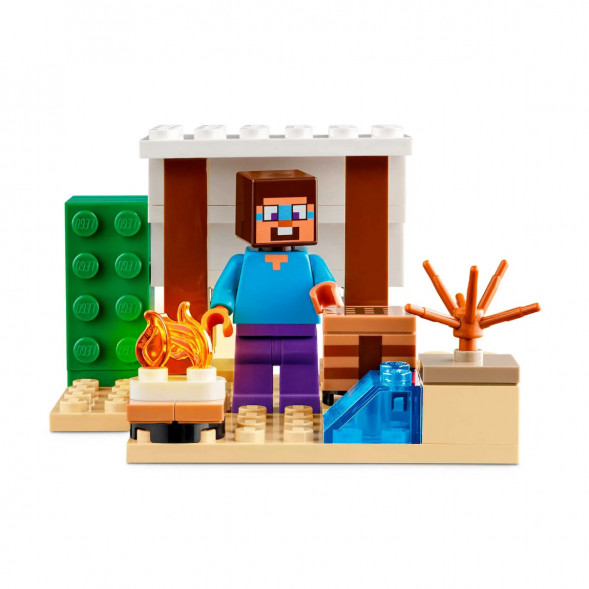 Конструкция LEGO Minecraft 21251 Экспедиция Стива в пустыню в Новосибирске