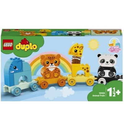 Конструктор LEGO DUPLO Creative Play 10955 Мой первый поезд для зверей в Новосибирске