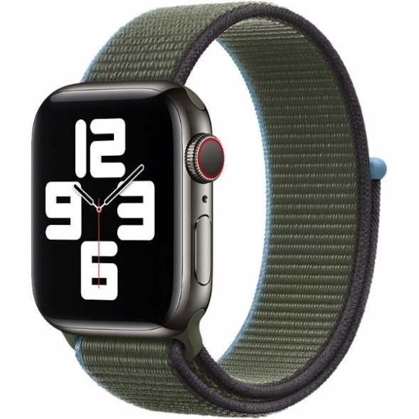 Ремешок для Apple Watch 40mm Inverness Green Sport Loop (MYA12ZM/A), зелёные холмы в Новосибирске
