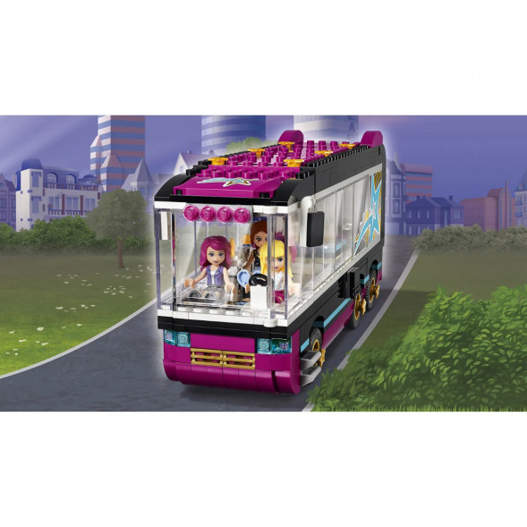 Конструктор LEGO Friends 41106 Поп звезда: гастроли в Новосибирске