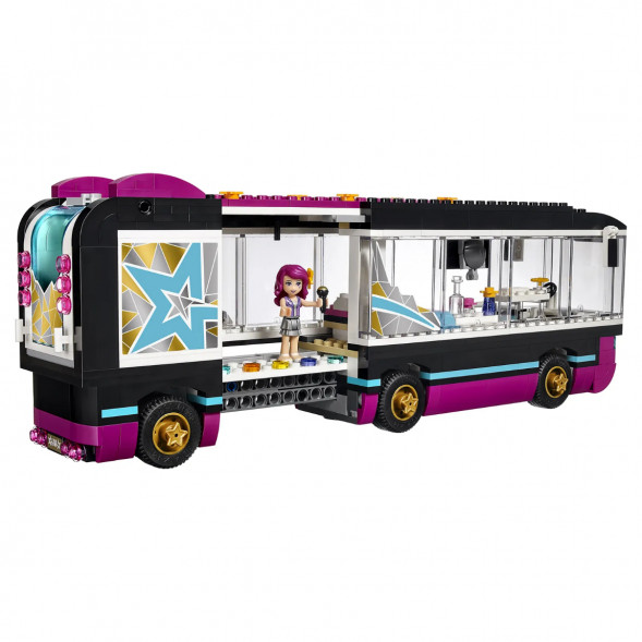Конструктор LEGO Friends 41106 Поп звезда: гастроли в Новосибирске