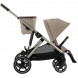 Детская коляска Cybex Gazelle S TPE Almond Beige с корзиной и дождевиком в Новосибирске