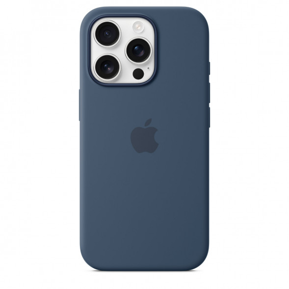 Чехол Apple iPhone 16 Pro Silicone Case with MagSafe, Denim (MYYK3ZM/A) в Новосибирске
