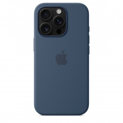 Чехол Apple iPhone 16 Pro Silicone Case with MagSafe, Denim (MYYK3ZM/A)