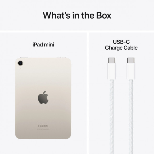 Планшет Apple iPad Mini (2024) Wi-Fi + Cellular 256GB, Сияющая звезда в Новосибирске