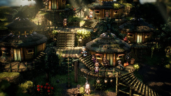 Игра Octopath Traveler II для PlayStation 4 в Новосибирске