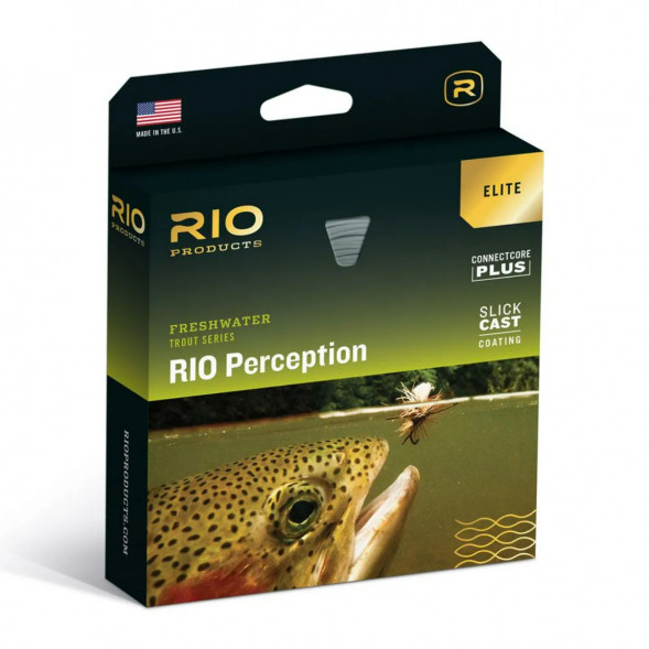 Леска RIO Elite Perception WF7F, Green/Camo/Gray в Новосибирске